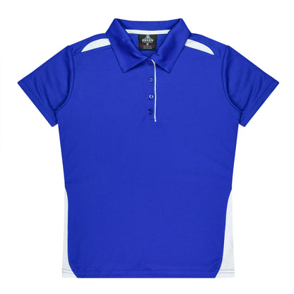 ROYAL/WHITE - Paterson Lady Polos