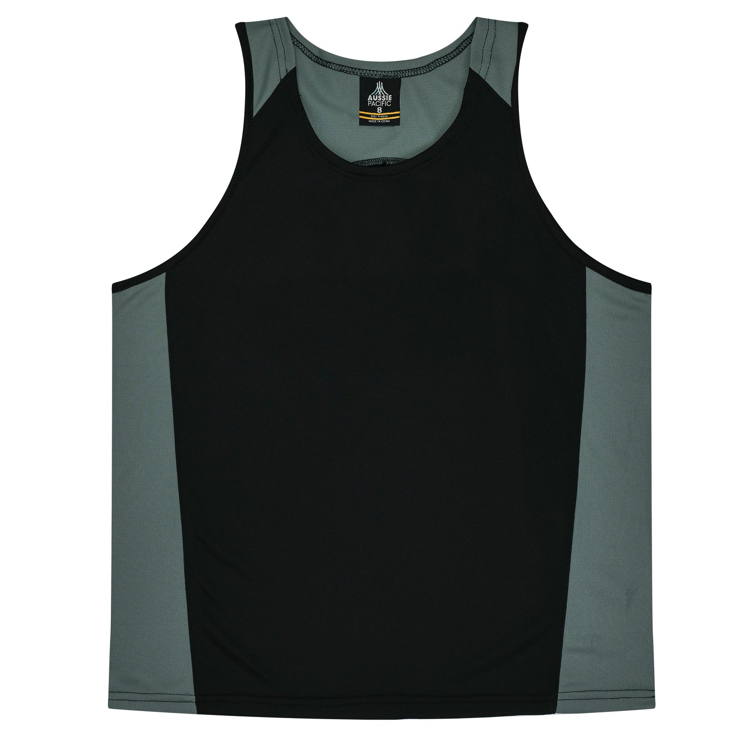 BLACK/ASHE - Premier Kids Singlets