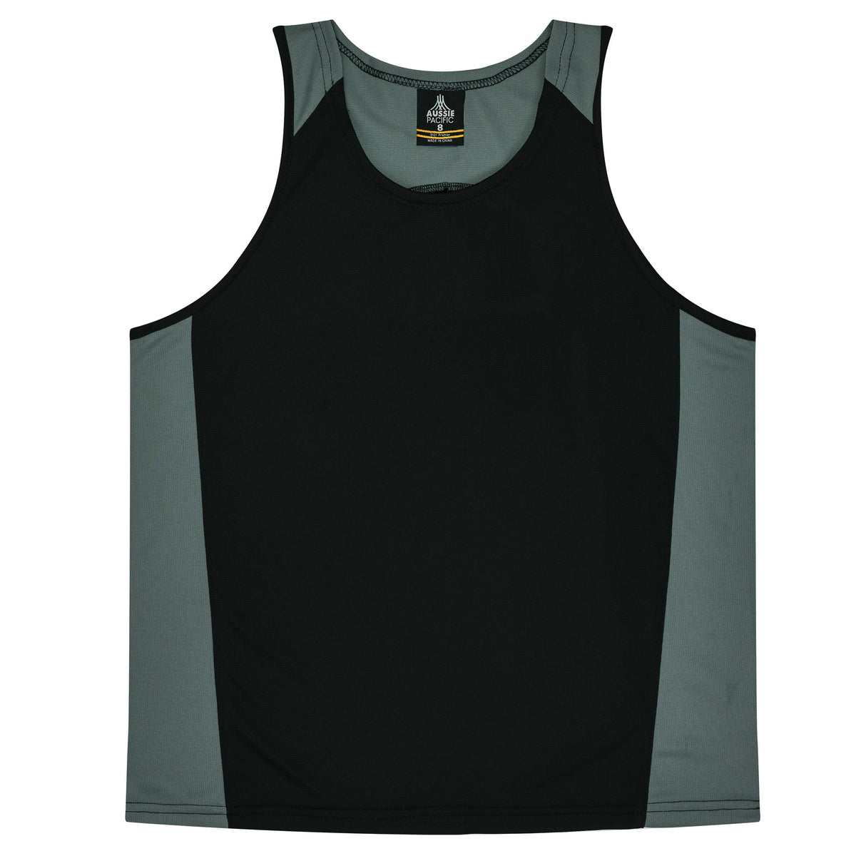 BLACK/ASHE - Premier Kids Singlets