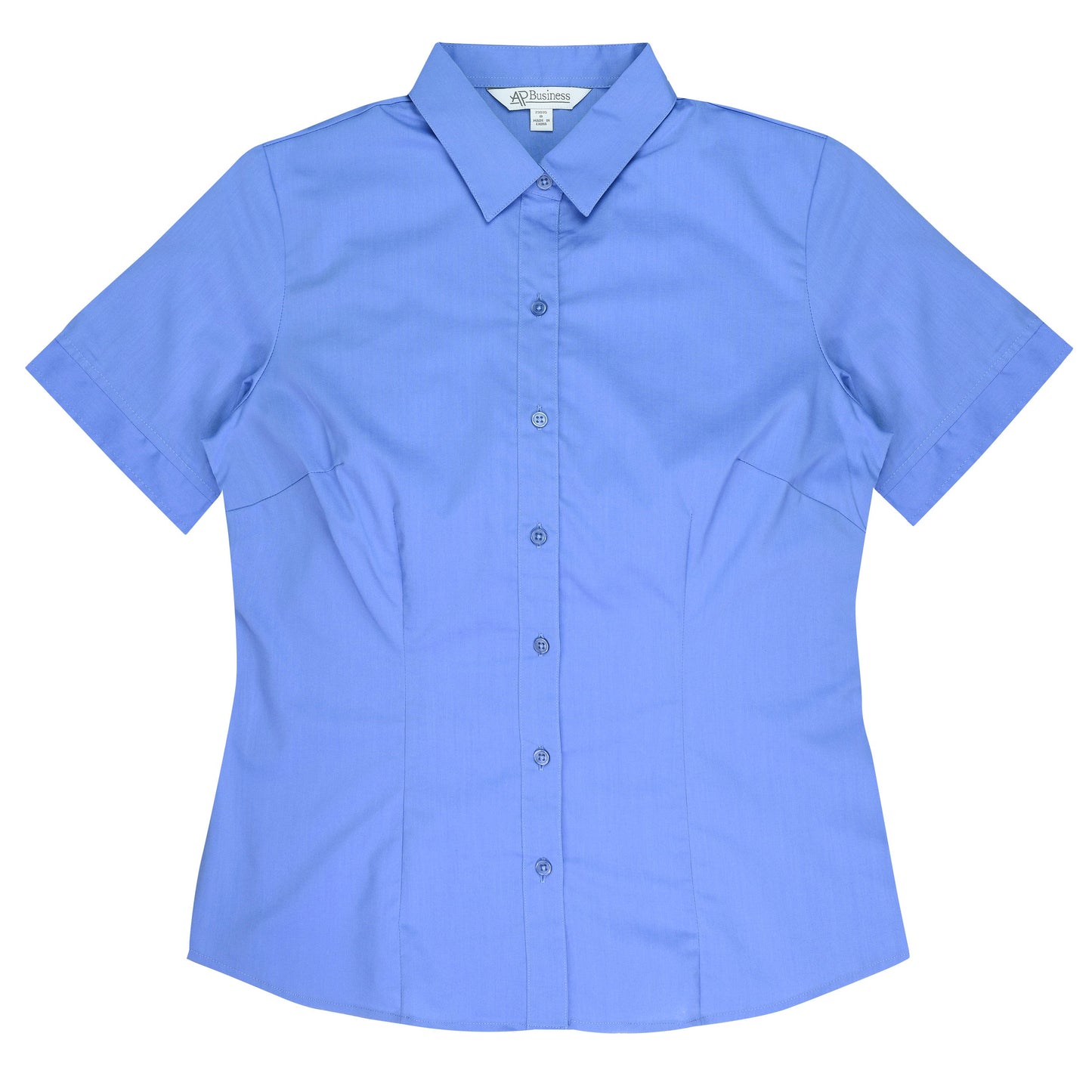 MID BLUE - Mosman Lady Shirt Short Sleeve