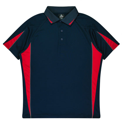 NAVY/RED - Eureka Kids Polos