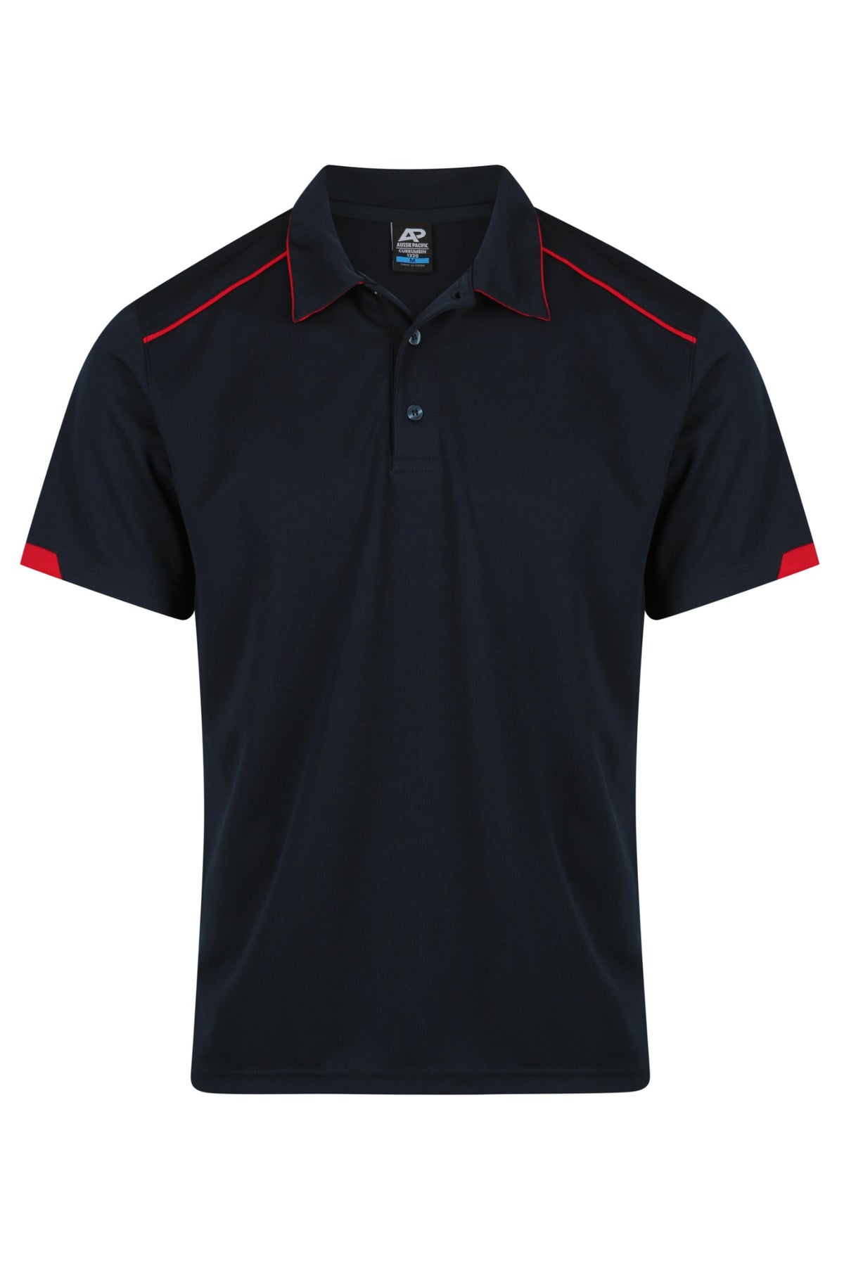NAVY/RED - Currumbin Mens Polos