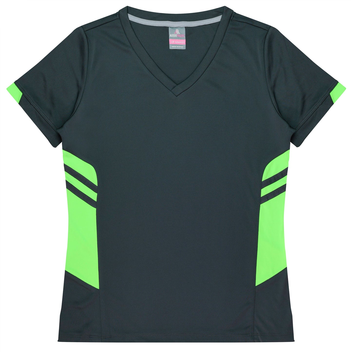 SLATE/NEON GREEN - Tasman Lady Tees