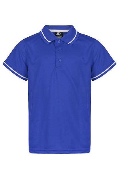 ROYAL/WHITE - Cottesloe Kids Polos