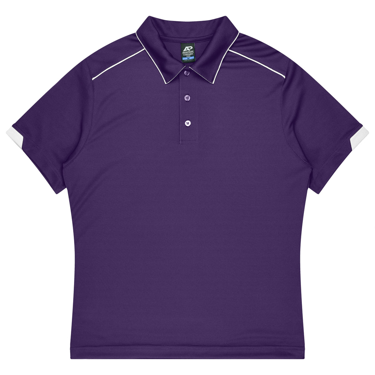 PURPLE/WHITE - Currumbin Kids Polos