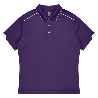PURPLE/WHITE - Currumbin Kids Polos