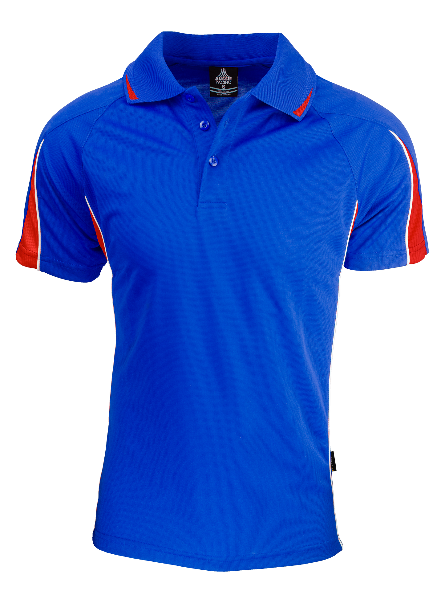 ROYAL/RED - Eureka Mens Polos