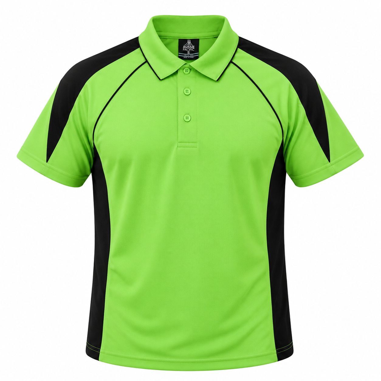 APPLE/BLACK - Premier Mens Polos