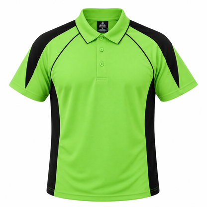 APPLE/BLACK - Premier Mens Polos