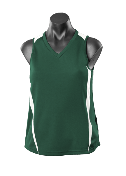 BOTTLE/WHITE - Eureka Lady Singlets