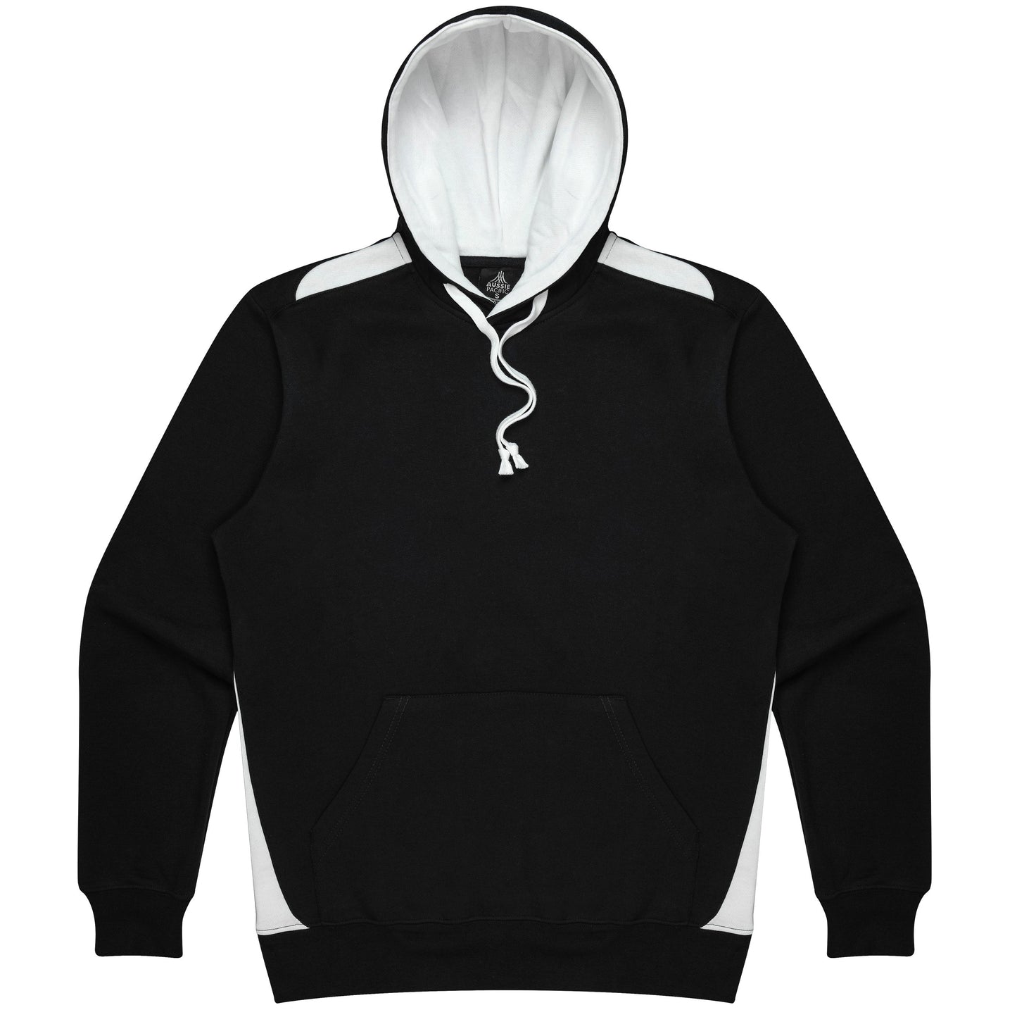 BLACK/WHITE - Paterson Mens Hoodies