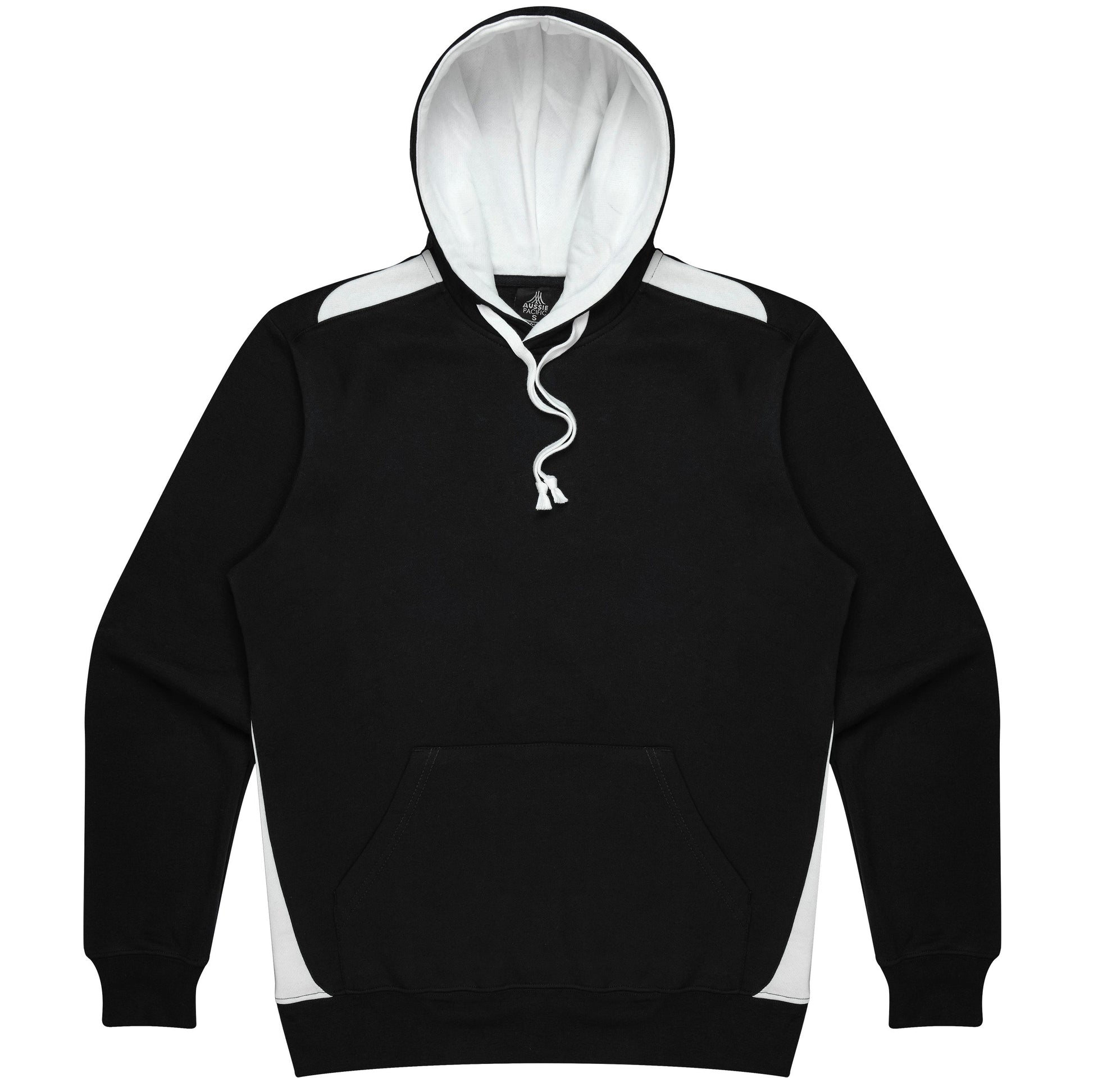 BLACK/WHITE - Paterson Mens Hoodies