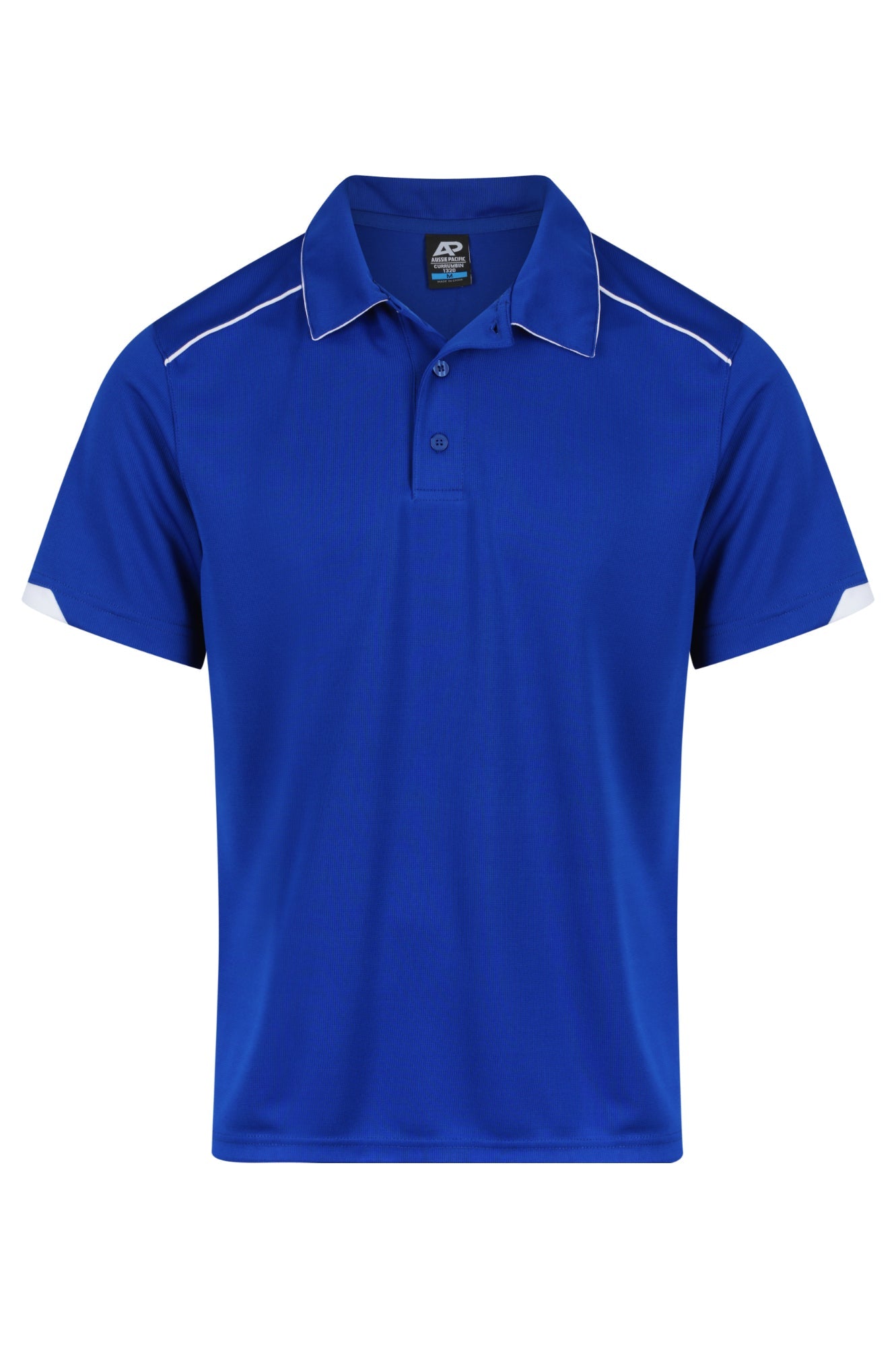 ROYAL/WHITE - Currumbin Mens Polos