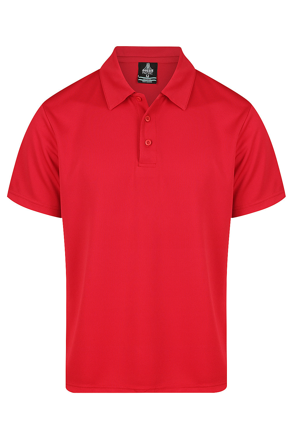 Red - Botany Mens Polos