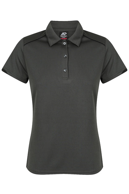 SLATE/BLACK - Currumbin Lady Polos