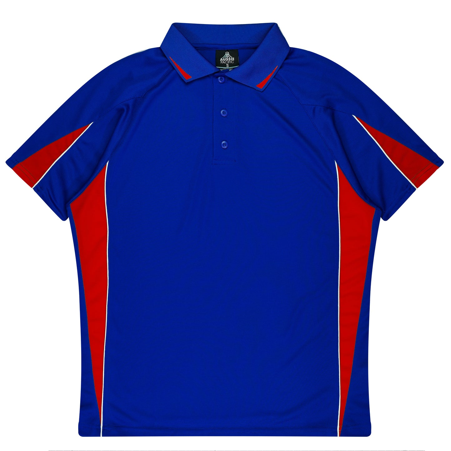 ROYAL/RED - Eureka Kids Polos