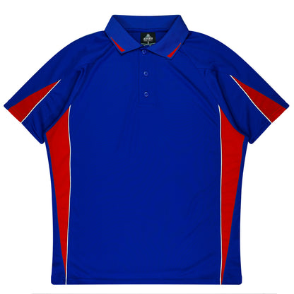 ROYAL/RED - Eureka Kids Polos