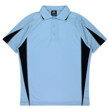 SKY/NAVY - Eureka Kids Polos
