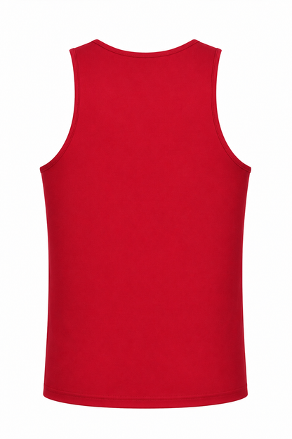 Red - Botany Mens Singlets