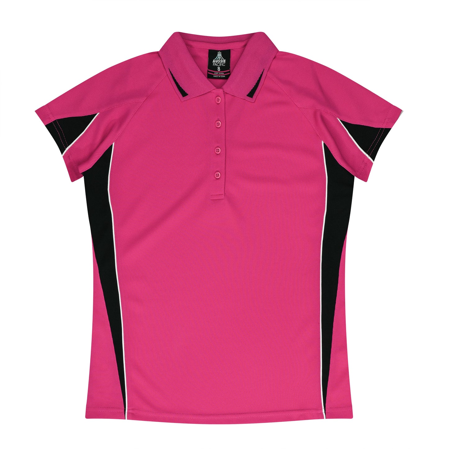PINK/BLACK - Eureka Lady Polos