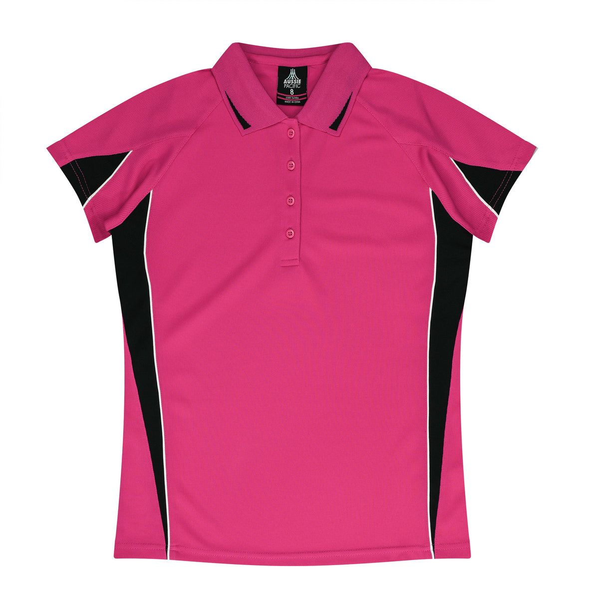 PINK/BLACK - Eureka Lady Polos