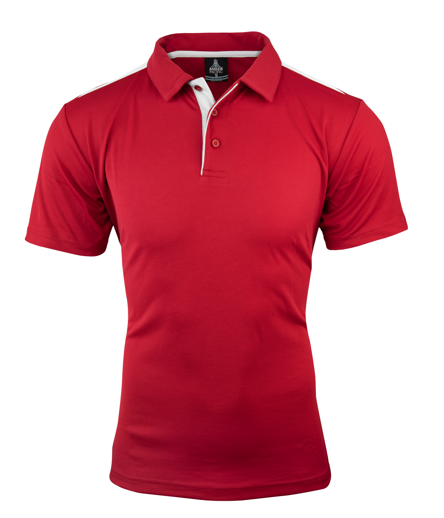 RED/WHITE - Paterson Mens Polos