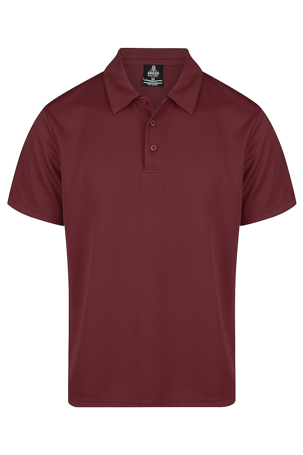 MAROON - Botany Mens Polos