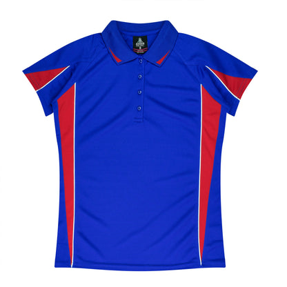 ROYAL/RED - Eureka Lady Polos