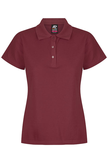 MAROON - Hunter Lady Polos