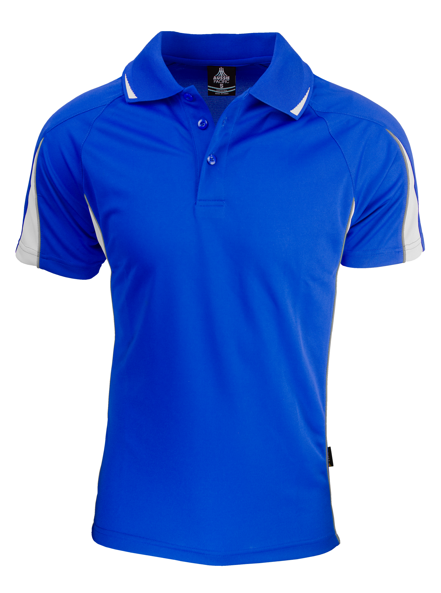 ROYAL/WHITE - Eureka Mens Polos