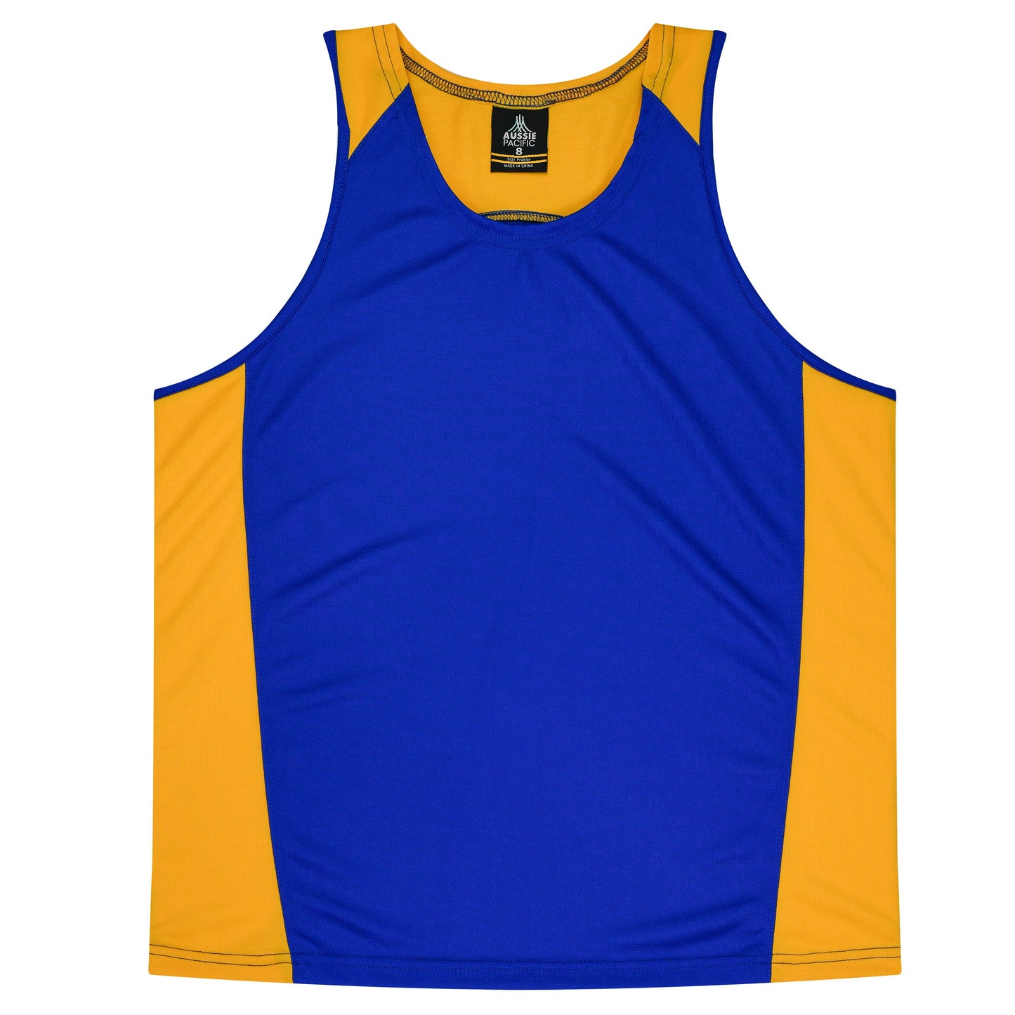 ROYAL/GOLD - Premier Kids Singlets