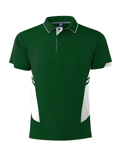 BOTTLE/WHITE - Tasman Mens Polos