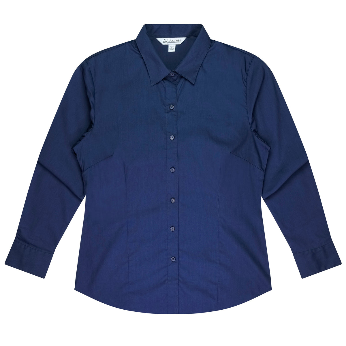 NAVY - Mosman Lady Shirt Long Sleeve