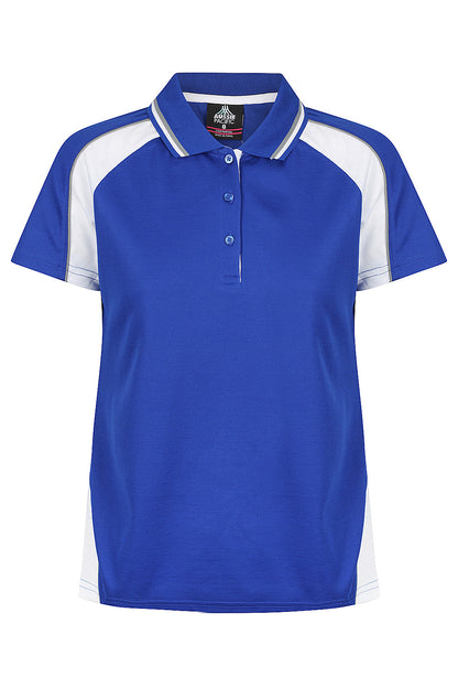 ROYAL/WHITE/ASHE - Panorama Lady Polos