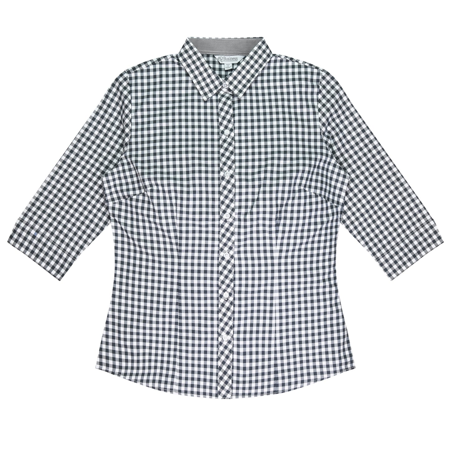 Black - Brighton Lady Shirt 3/4 Sleeve