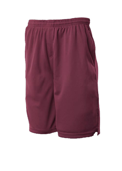 MAROON - Sports Short Mens Shorts
