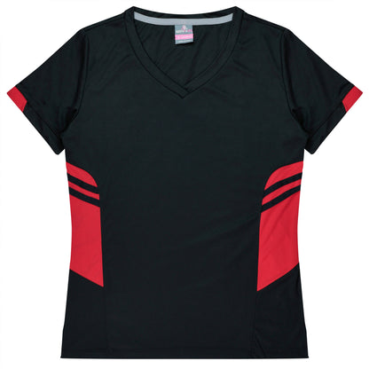 BLACK/RED - Tasman Lady Tees
