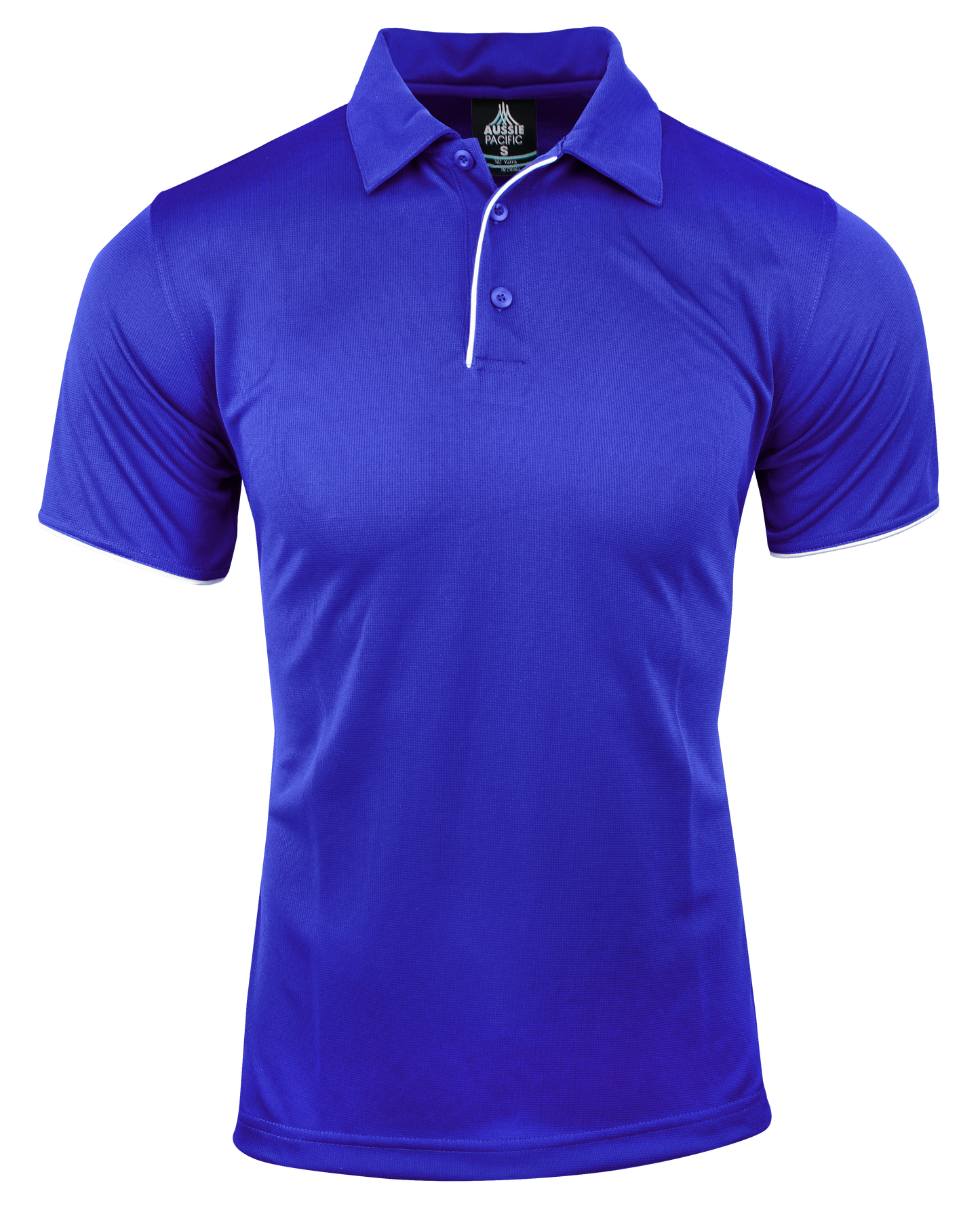 ROYAL/WHITE - Yarra Mens Polos