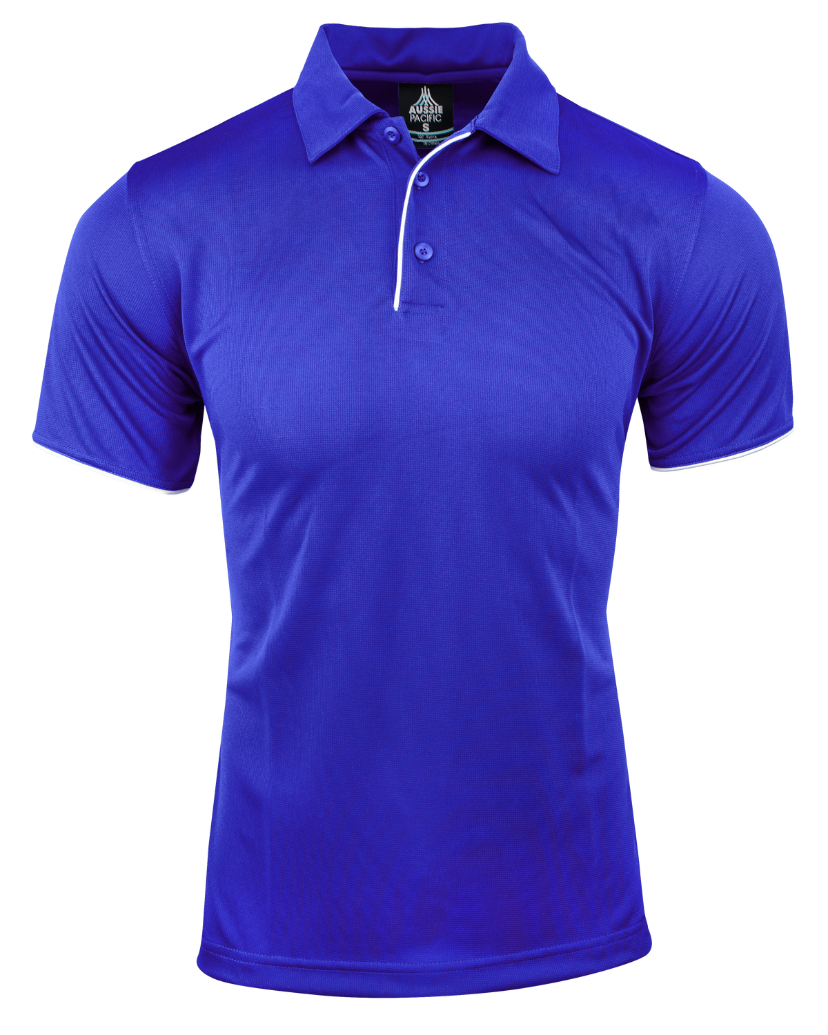 ROYAL/WHITE - Yarra Mens Polos