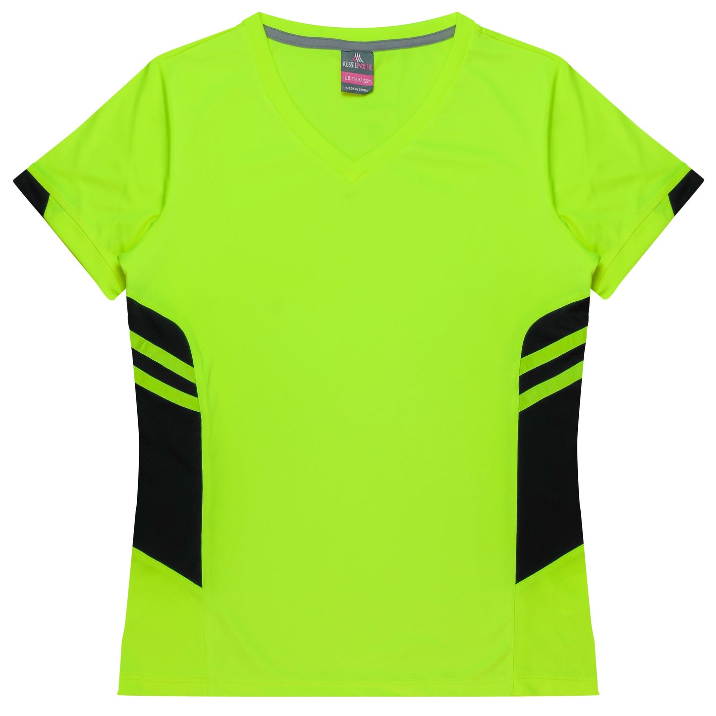 NEON YELLOW/BLACK - Tasman Lady Tees