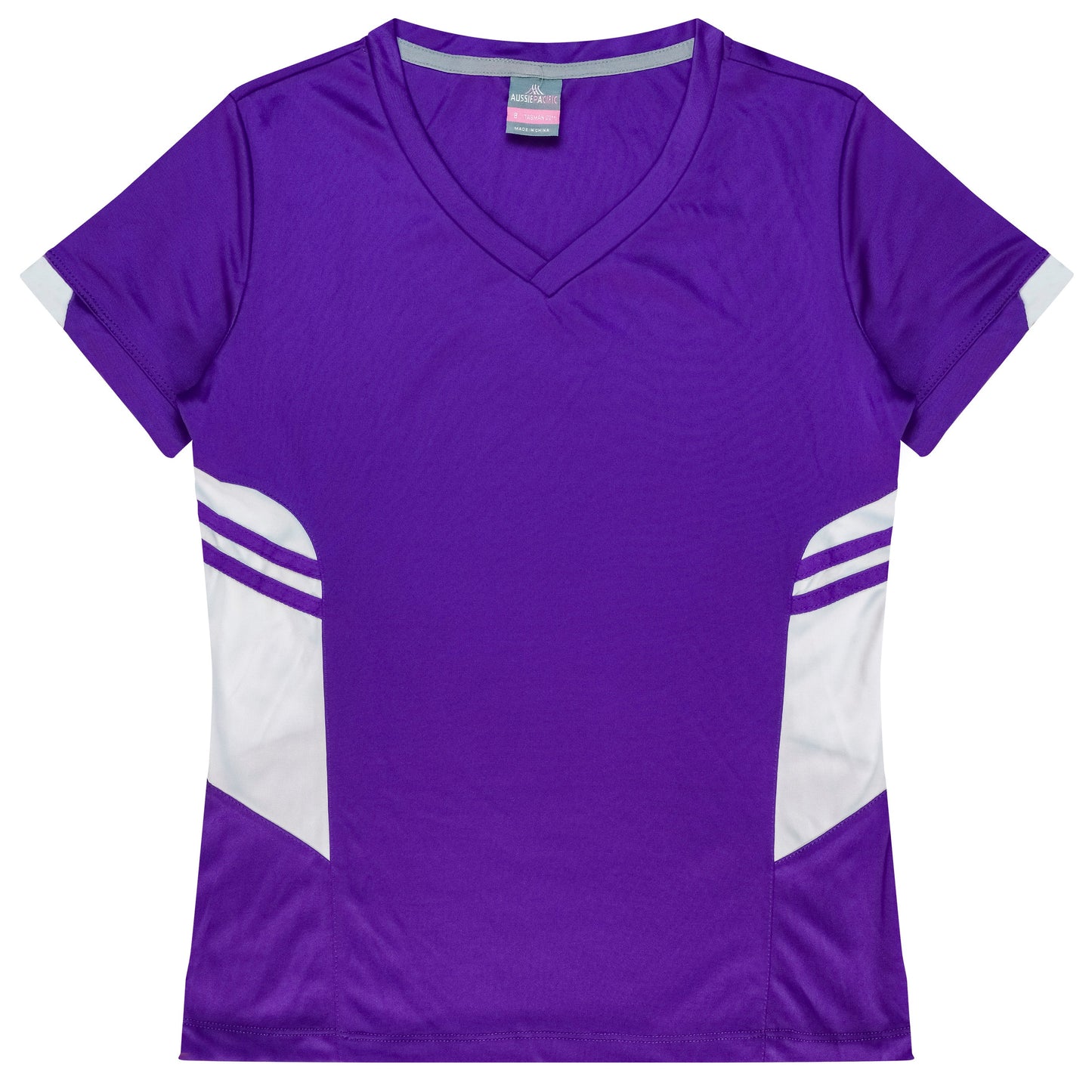 PURPLE/WHITE - Tasman Lady Tees
