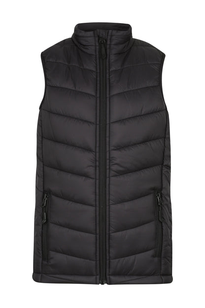 Black - Snowy Kids Vests