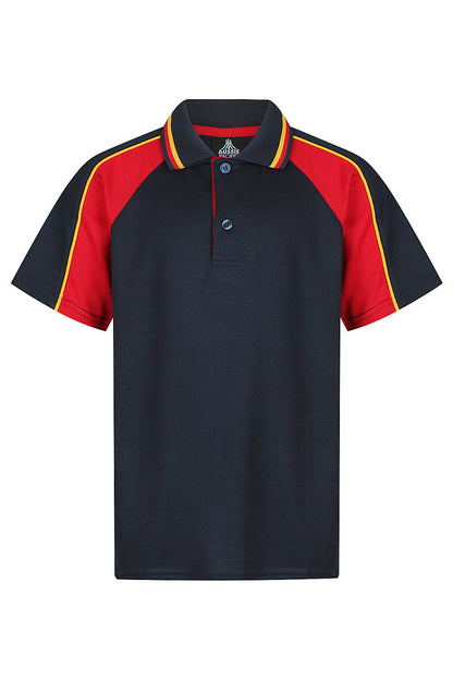 NAVY/RED/GOLD - Panorama Kids Polos