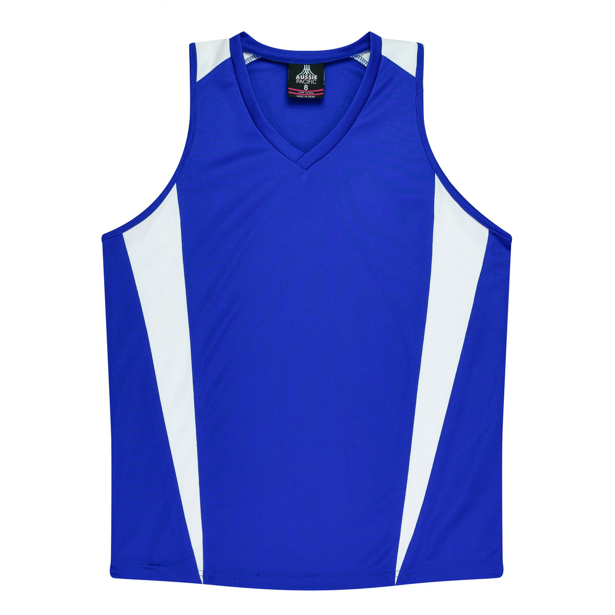 ROYAL/WHITE - Eureka Lady Singlets