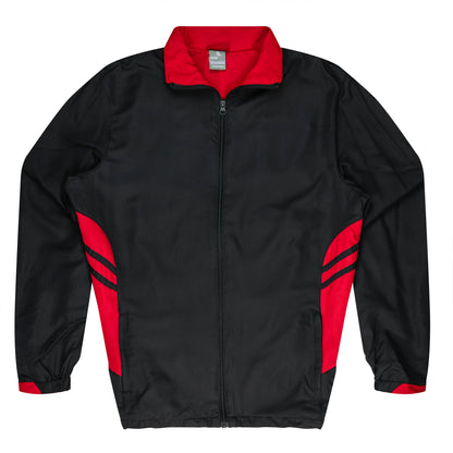 BLACK/RED - Tasman Kids Tracktops
