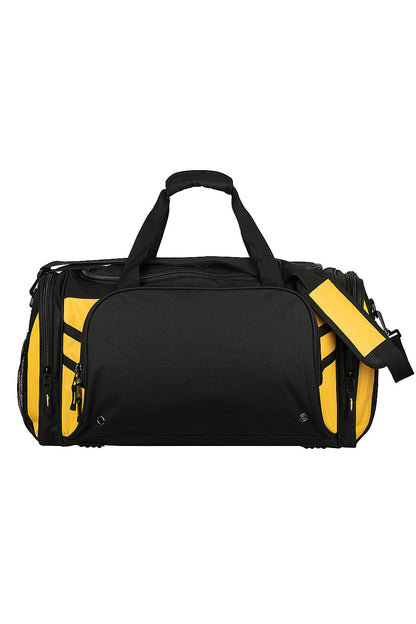BLACK/GOLD - Tasman Sportsbag