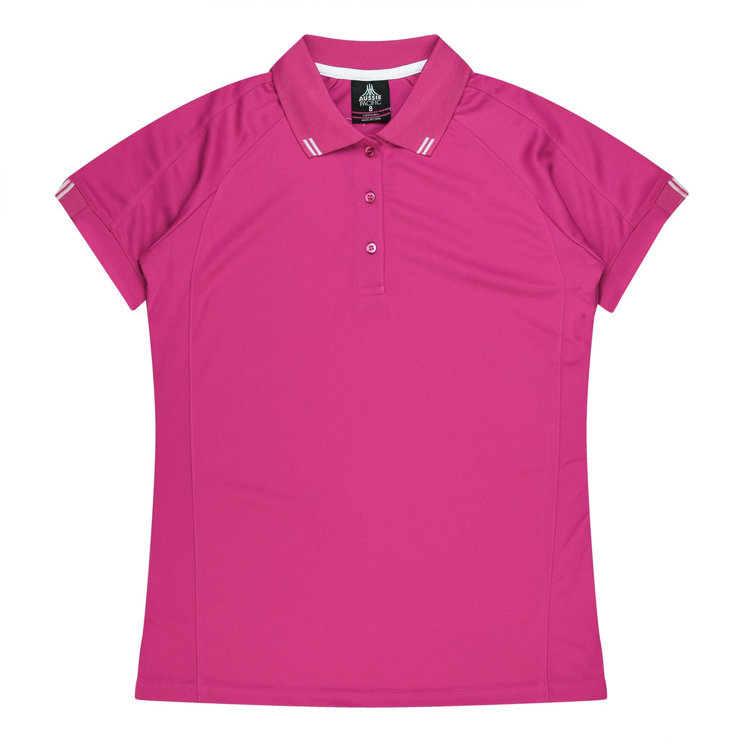 PINK/WHITE - Flinders Lady Polos
