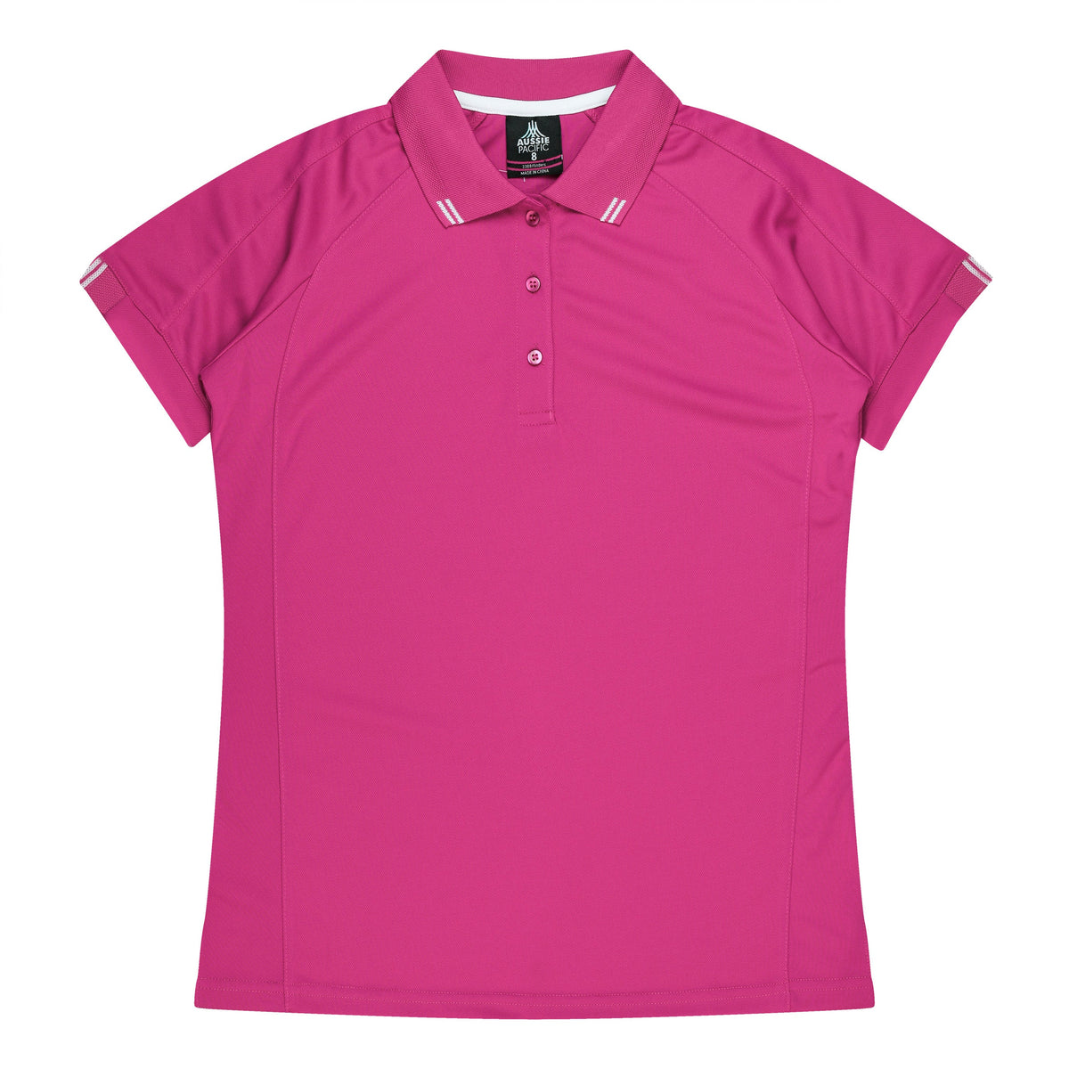 PINK/WHITE - Flinders Lady Polos