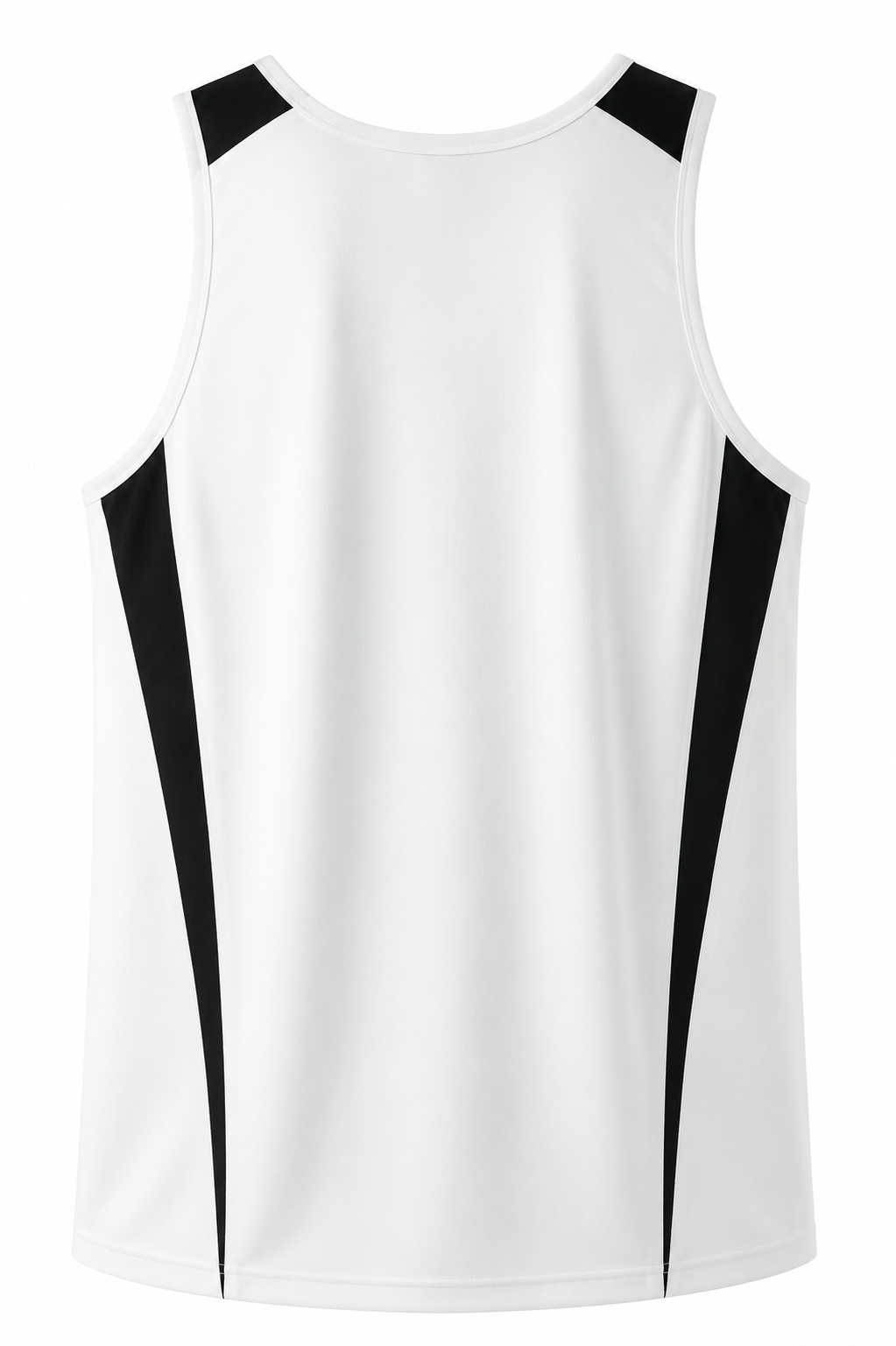 WHITE/BLACK - Eureka Mens Singlets