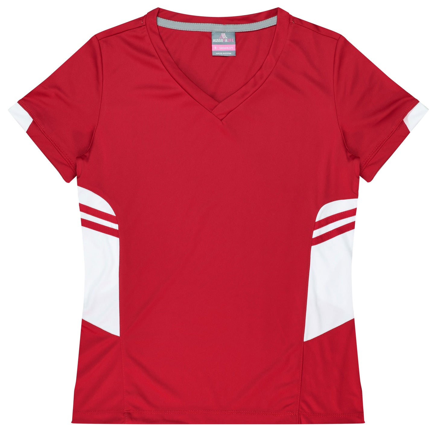 RED/WHITE - Tasman Lady Tees